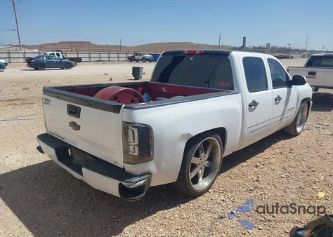 2008 Chevrolet Silverado 1500 Lt1 из США, поврежденный, VIN 3GCEC13J48G130216
